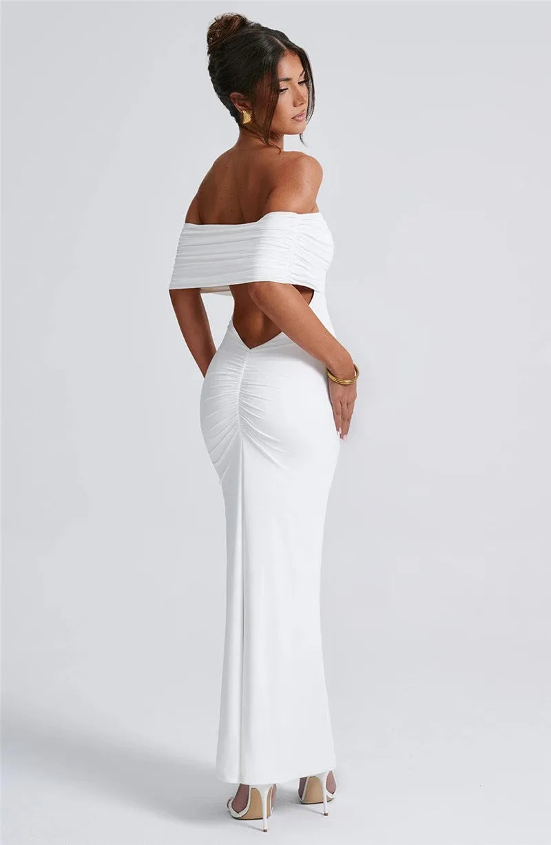 Mozision langes eleganter Kleid