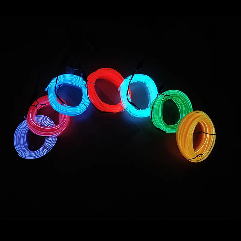 1M/3M/5M Auto KFZ Innen Led Umgebungs- Licht USB