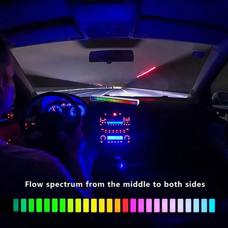 Smart RGB Symphony Sound Control LED Licht Musik Rhythmus Ambiente