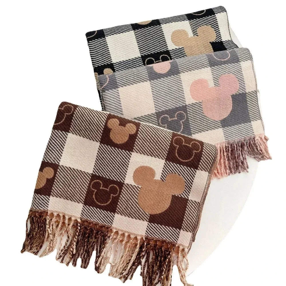 Mickey Maus Frauen Schal Flanell
