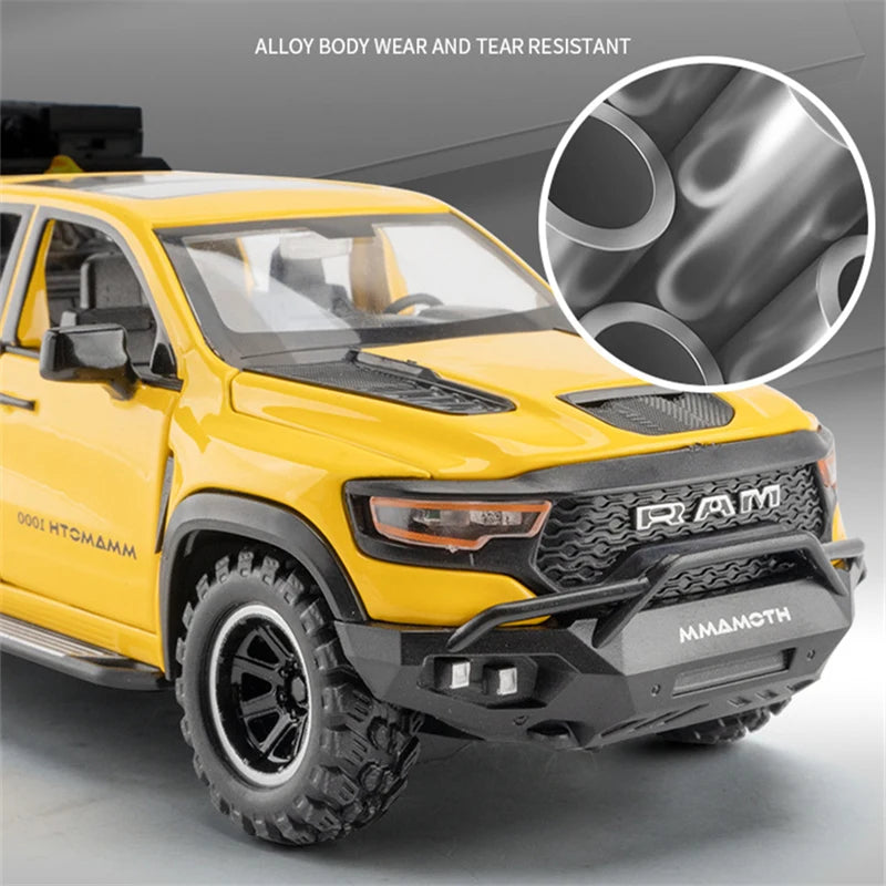 1:32 Dodge Mammut 1000 trx Spielzeugauto Modelauto
