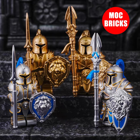 JIMITU Mittelalterlicher Ritter  EXCLUSIV Bausteine-Set