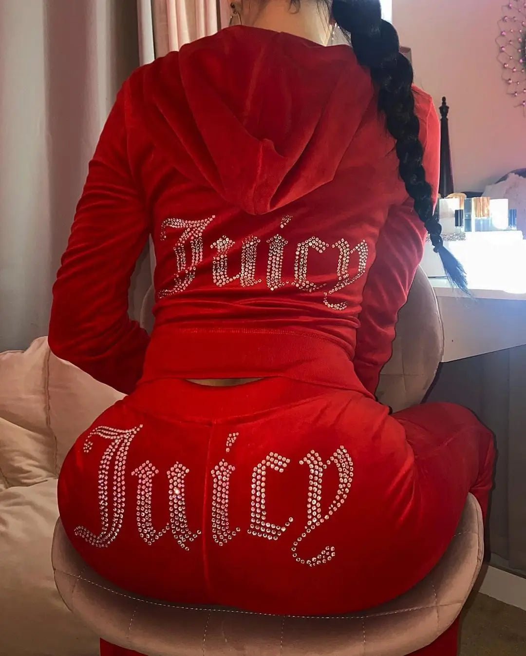 Bigg Orange Damen Jogginganzug Model Juicy
