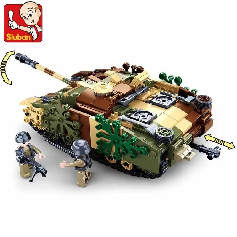 Sluban Militärische Serie schwere Kampfpanzer