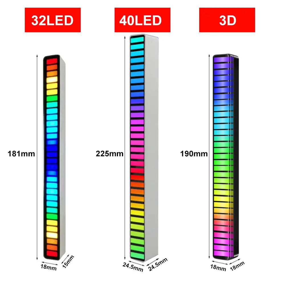 Smart RGB Symphony Sound Control LED Licht Musik Rhythmus Ambiente