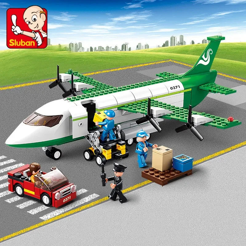 Sluban verschiedene Airbus Modelle (Bausteine Sets)