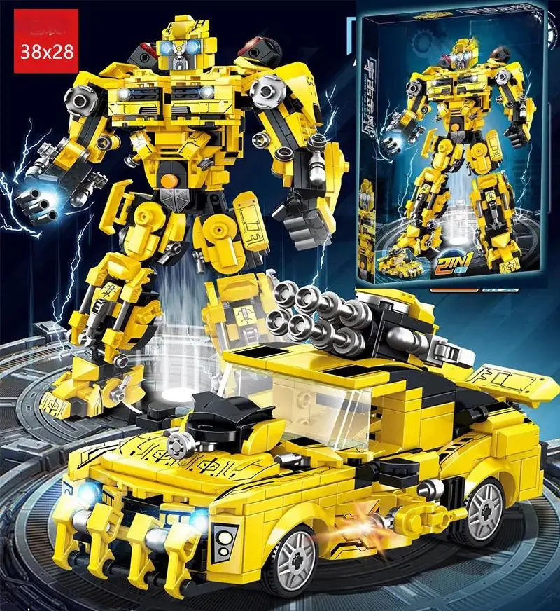 ToylinX 463 Teile Baukasten  Transformationsroboter
