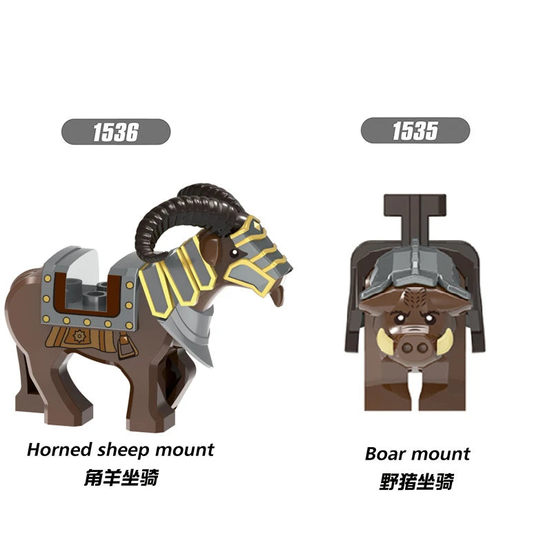 ToylinX Magische mittlere Serie klassische Tiere Bausteine