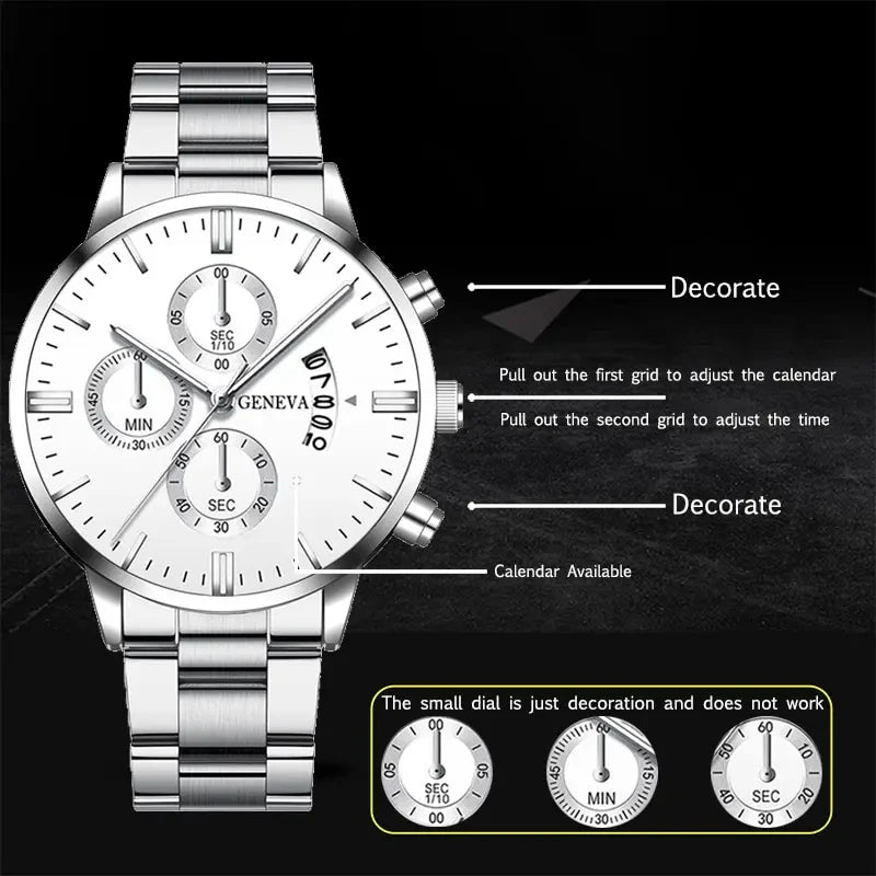 2024 neue 40mm Herren Quarzuhren Armbanduhr