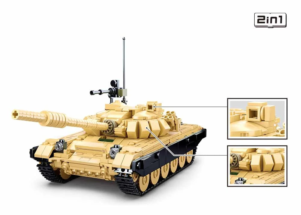 Sluban Militärische Serie schwere Kampfpanzer