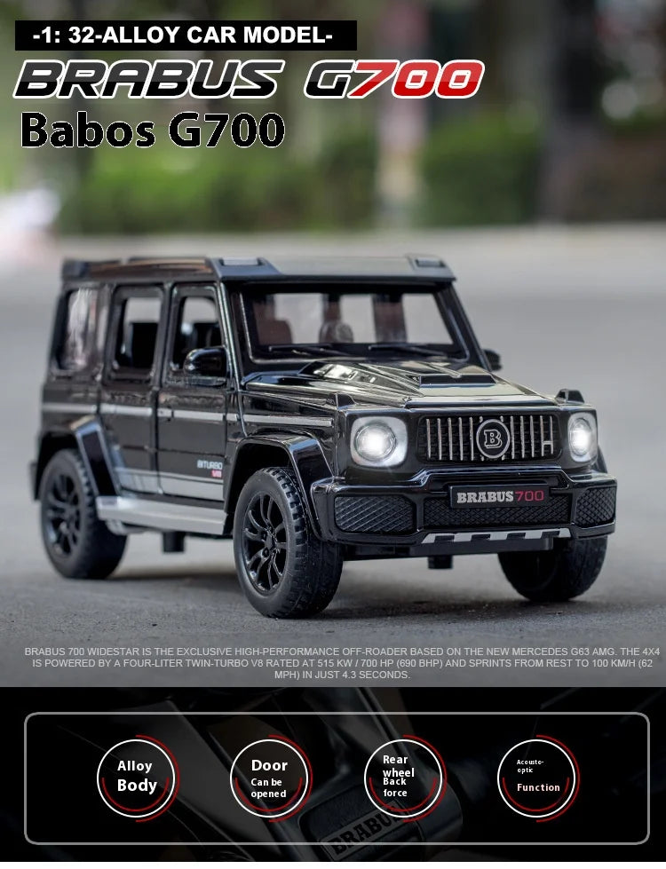 1/32 Brabus g700 Spielzeugauto Modelauto