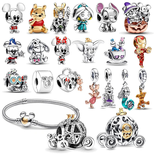 Pandora kompatibel Armbänder / Charms / Anhänger Disney Style