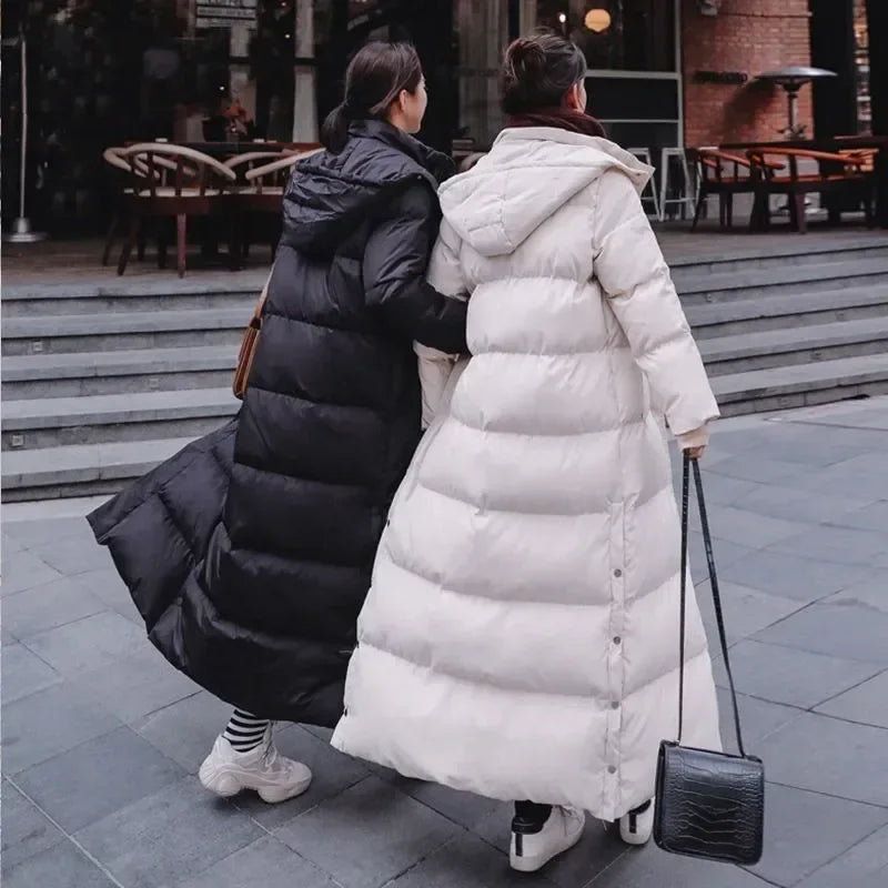 Damen Wintermantel Long Modell 2024