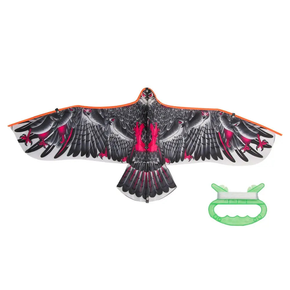 Flacher Adler Drachen mit 30 Meter Flugdrache