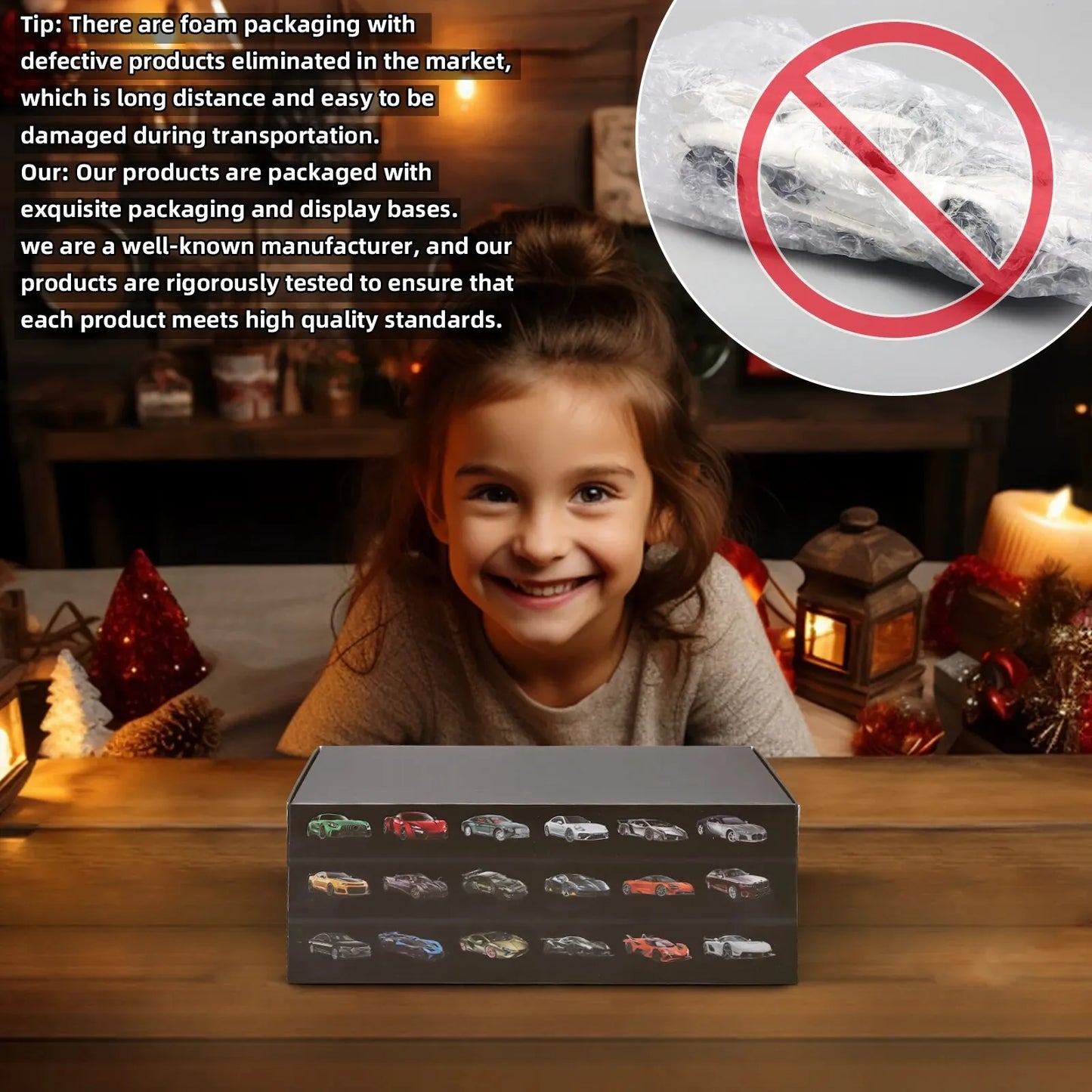 1:24 Audi RS6 Racing Modellauto aus Druckgusslegierung