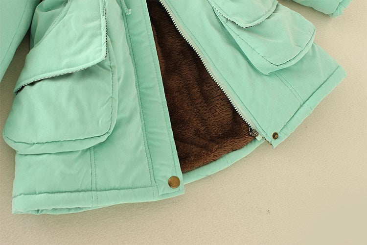 Herbst Winter Baumwolljacke Classic