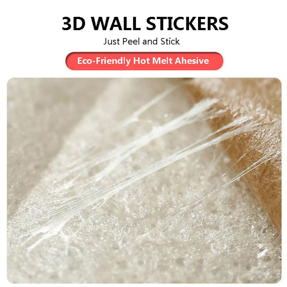 15 stücke/20 stücke/40 stücke 3d Ziegel Wandaufkleber