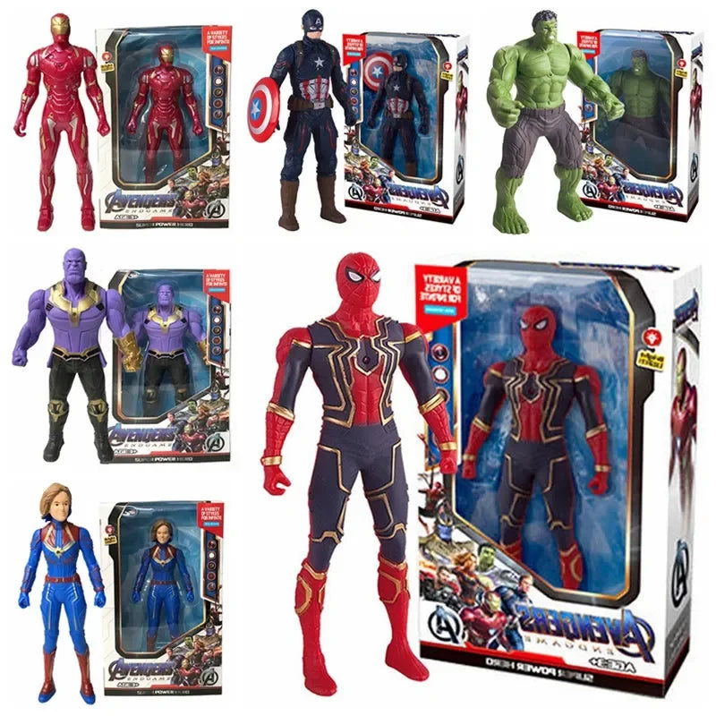 17 cm Marvel Figuren Spiderman, Hulk, Iron Man uvm.