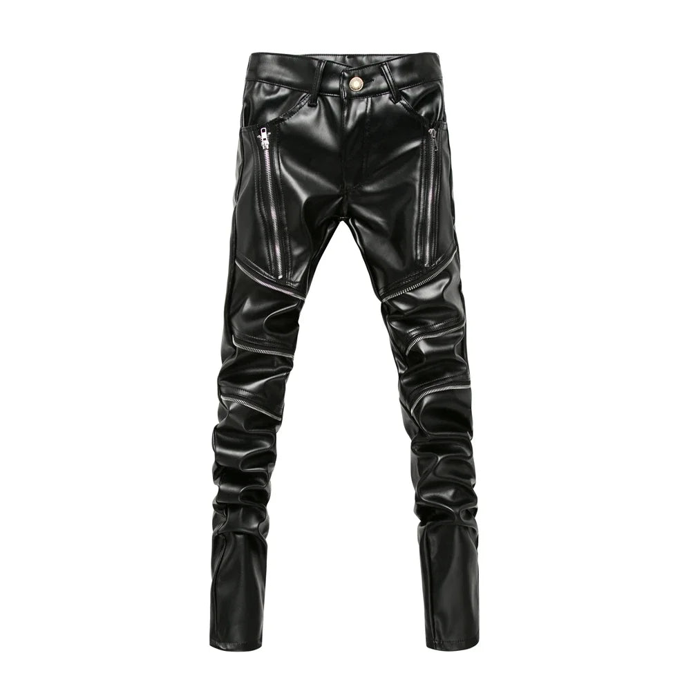 Männer Kunstlederhose High Street Fashion