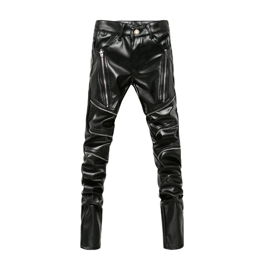 Männer Kunstlederhose High Street Fashion