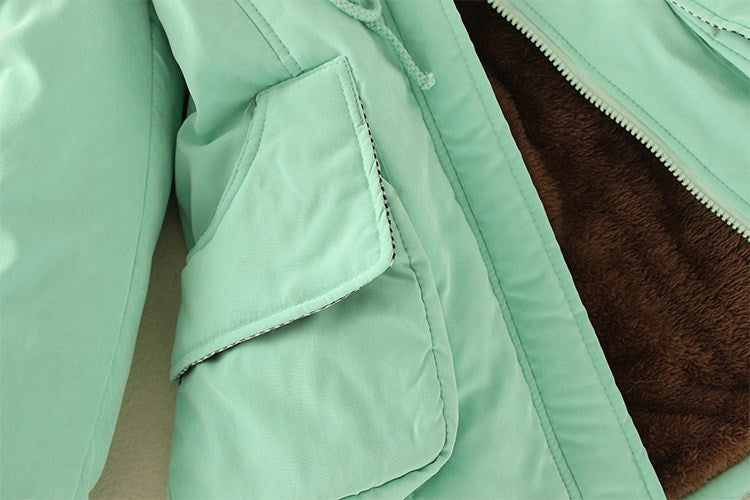 Herbst Winter Baumwolljacke Classic