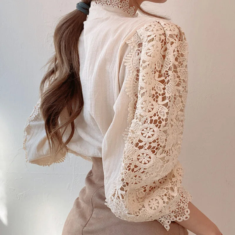 WonMiracle Bluse / Spitze