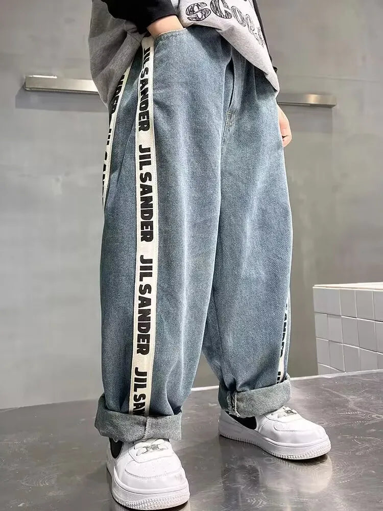 Big Boy Jeans For Kids 5-14 Jahre Jungen Boy's Child Baggy