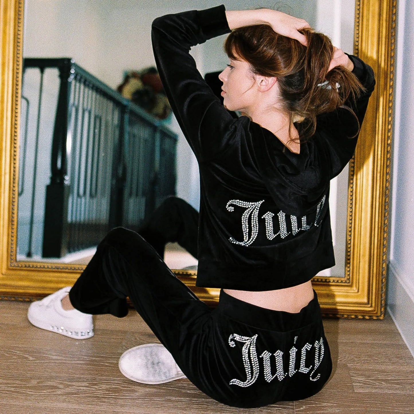 Bigg Orange Damen Jogginganzug Model Juicy