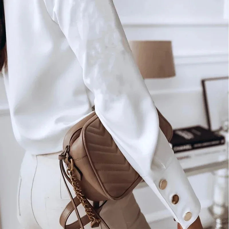 SURE XIAO STORY Langarm Bluse Hemd Blusas 10619