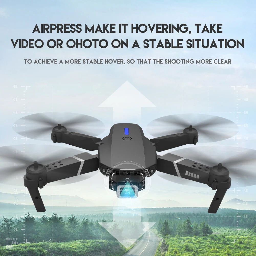 2024 e88pro RC Drone 4k Professional mit 1080p Weitwinkel HD Kamera