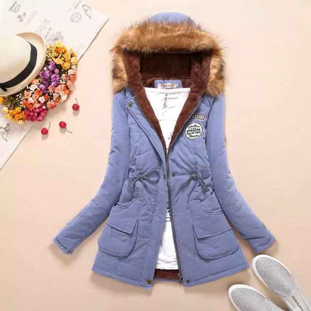 Herbst Winter Baumwolljacke Classic