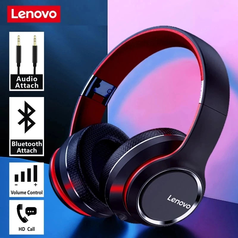 Lenovo HD200 Bluetooth Wireless Kopfhörer Headset mit Mikrofon