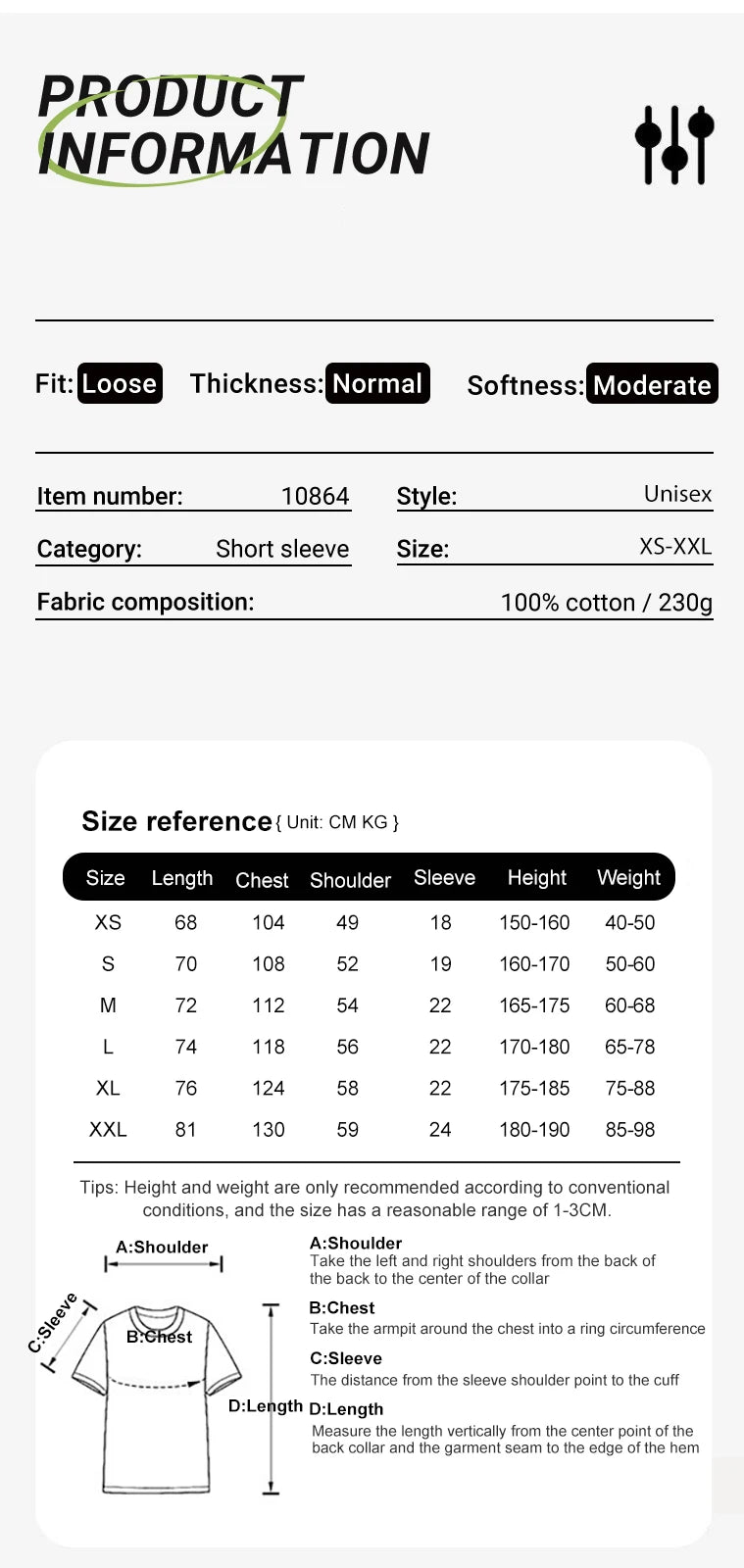 Teekoss 100 % Baumwolle Damen T-Shirt