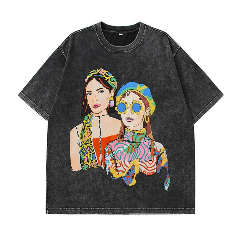 Teekoss 100 % Baumwolle Damen T-Shirt