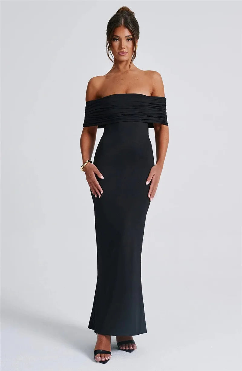Mozision langes eleganter Kleid