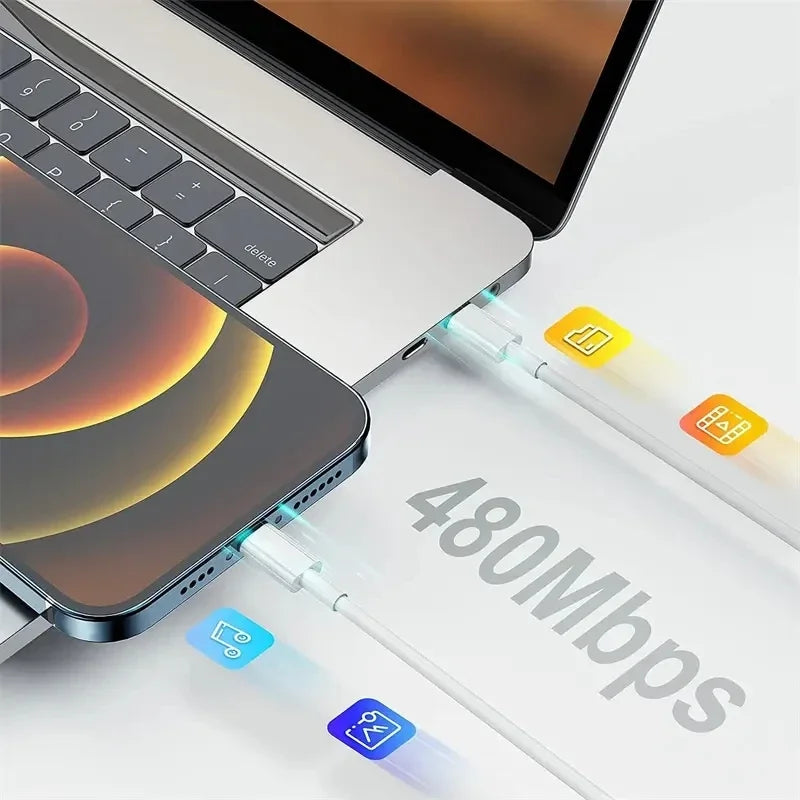 30W Fast Charging Kabel für Apple iPhone USB C