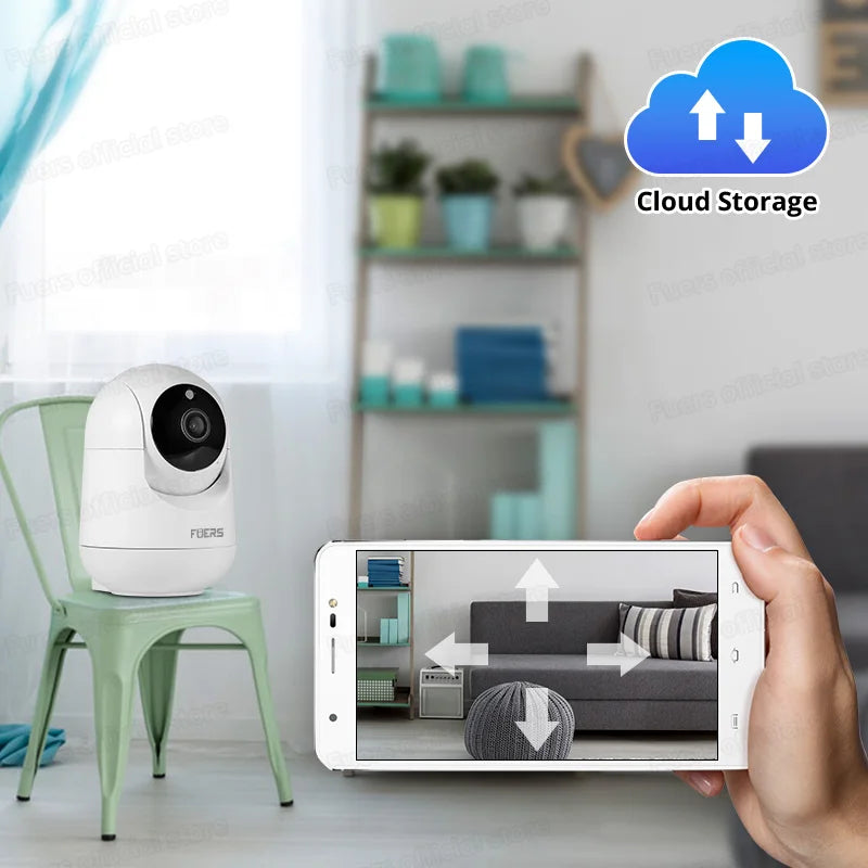 Fuers 5MP WiFi Kamera Tuya Smart Home Indoor Drahtlose IP Überwachungs Kamera