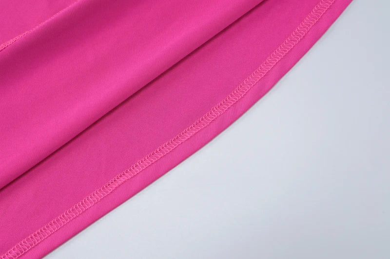 Hugcitar One Shoulder elegantes rückenfreies Kleid