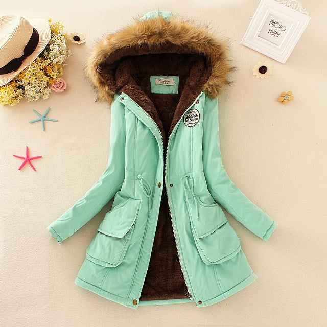 Herbst Winter Baumwolljacke Classic