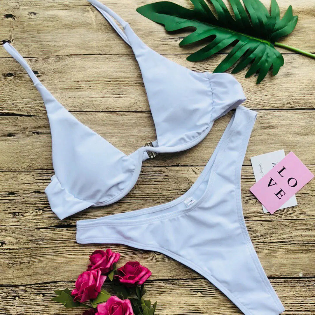 Bikini Set einfarbig