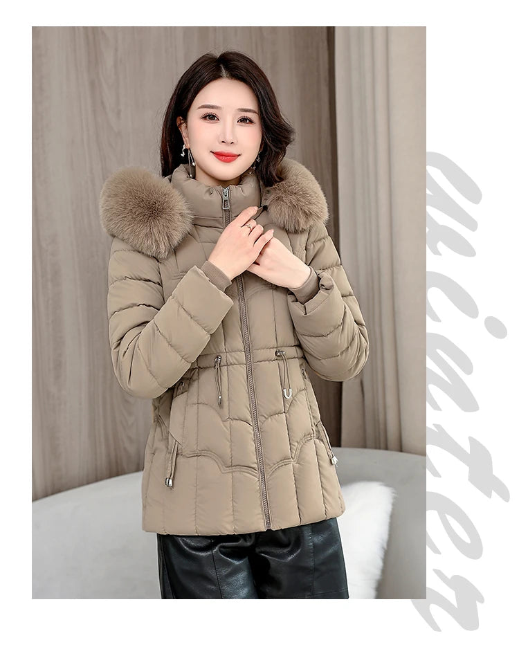 Winter 2024 hochwertige Damen Daunenjacke