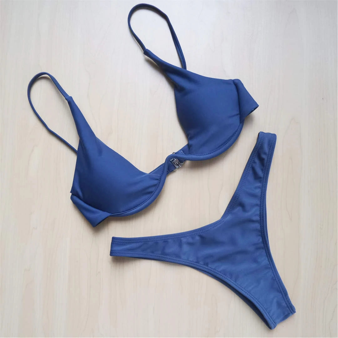 Bikini Set einfarbig