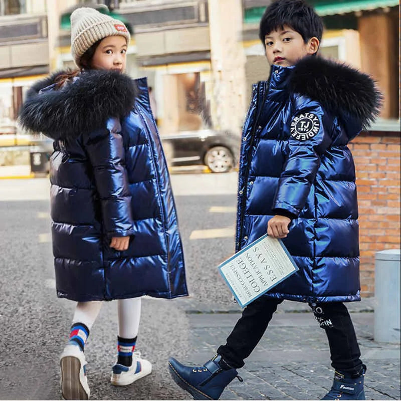 5-14 Jahre Winterjacke für Jungen und Mädchen