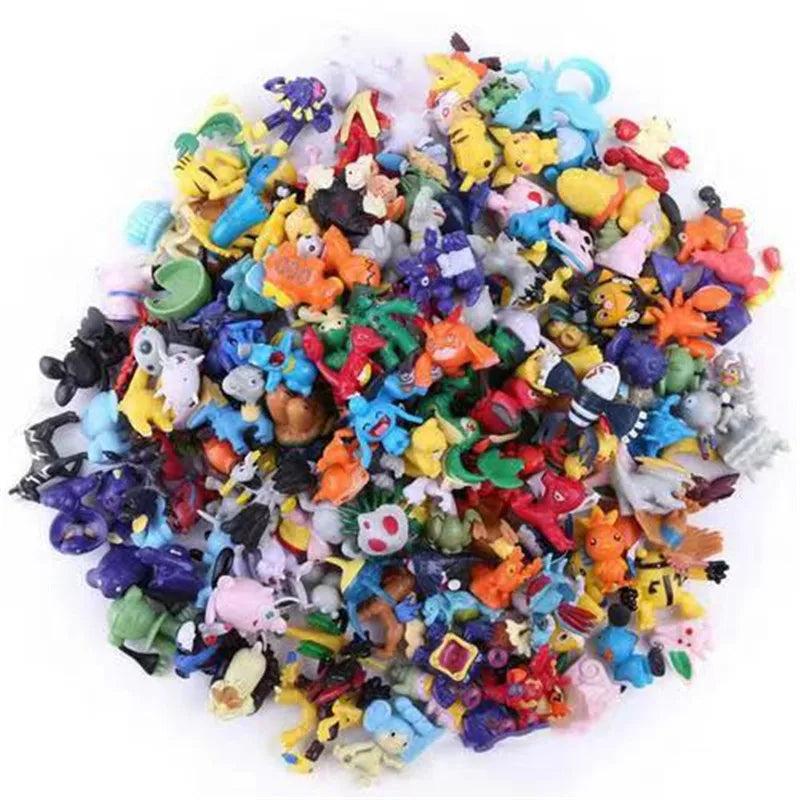 1-144 Stück Pokemon Sammelbox Figuren