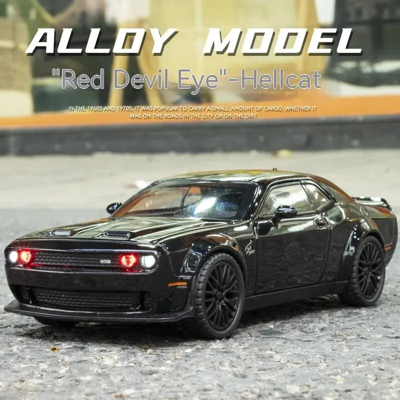Dodge Challenger Spielzeugauto Modelauto im Maßstab 1: 32