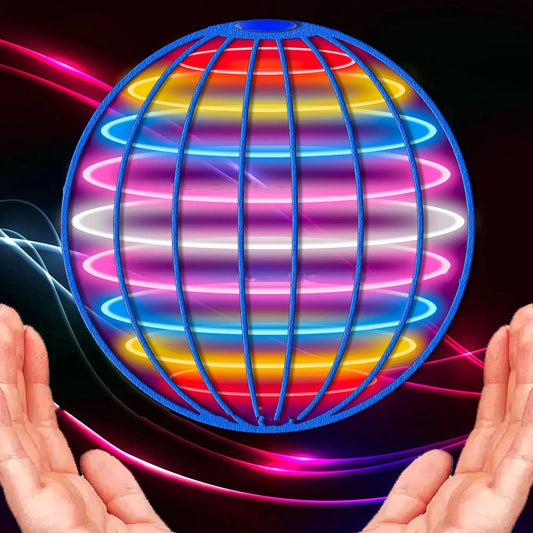 Fliegender Ball Bumerang Flyorb Magie mit LED-Leuchten Drohne