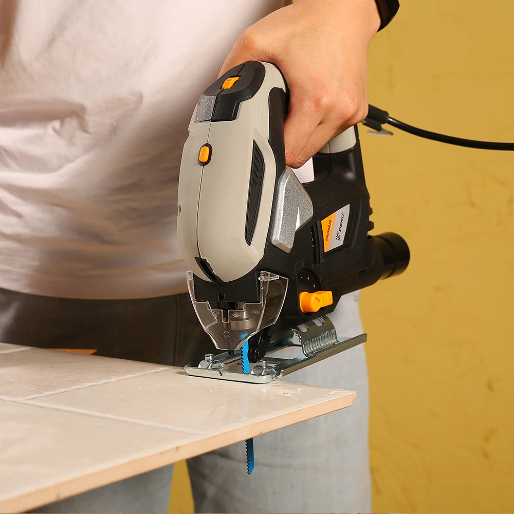 Deko 600-1000w Stichsäge mit variabler Geschwindigkeit 220V