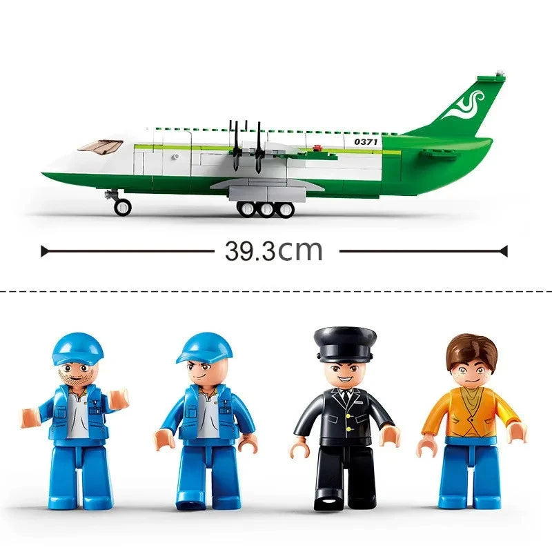 Sluban verschiedene Airbus Modelle (Bausteine Sets)