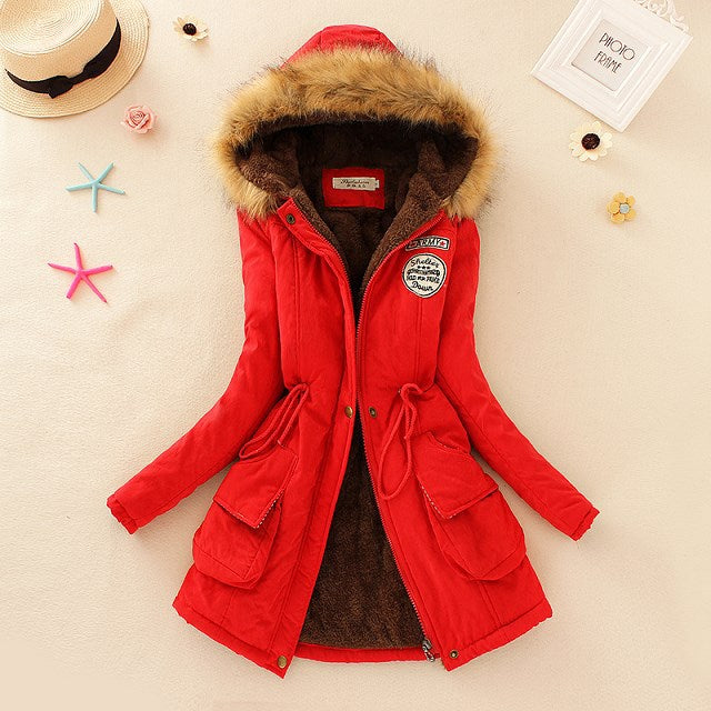 Herbst Winter Baumwolljacke Classic