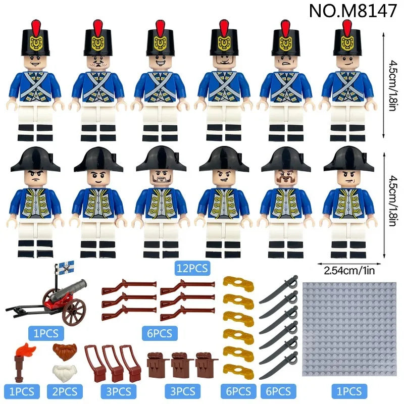 12 Royal Navy Expedition M8147 Soldaten, Waffen, Kanone